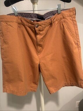 Men's Cargo Shorts in Burnt Orange – Easy Way